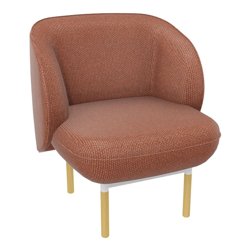 ASSISE MARGOT 1 PL L69,2XH78,4XP66CM - ASSISE  - DOS.  - PIET.  T7 T7 ZO MS