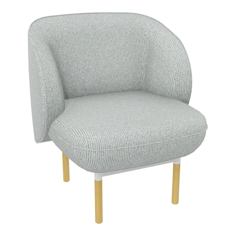 ASSISE MARGOT 1 PL L69,2XH78,4XP66CM - ASSISE  - DOS.  - PIET.  T8 T8 ZO MS