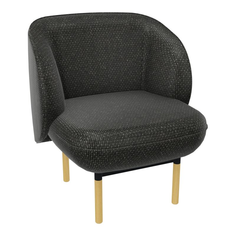 ASSISE MARGOT 1 PL L69,2XH78,4XP66CM - ASSISE  - DOS.  - PIET.  T9 T9 ZP MS