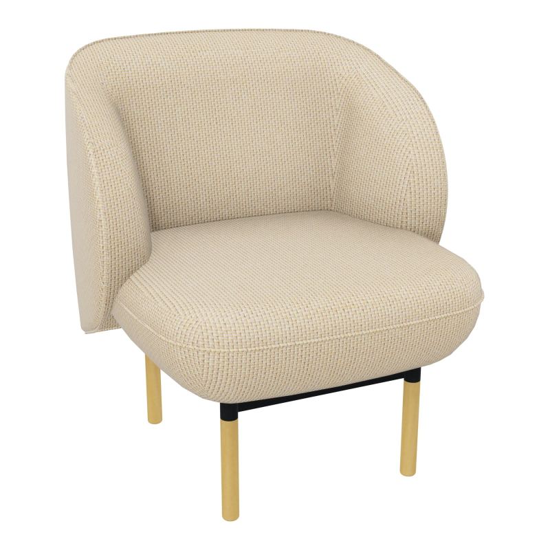 ASSISE MARGOT 1 PL L69,2XH78,4XP66CM - ASSISE  - DOS.  - PIET.  TL TL ZP MS