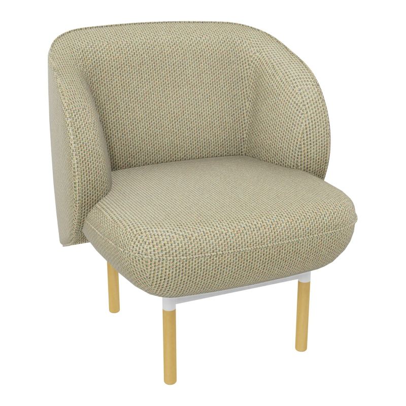 ASSISE MARGOT 1 PL L69,2XH78,4XP66CM - ASSISE  - DOS.  - PIET.  TZ TZ ZO MS