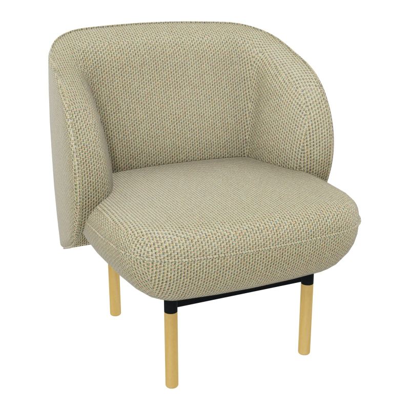 ASSISE MARGOT 1 PL L69,2XH78,4XP66CM - ASSISE  - DOS.  - PIET.  TZ TZ ZP MS