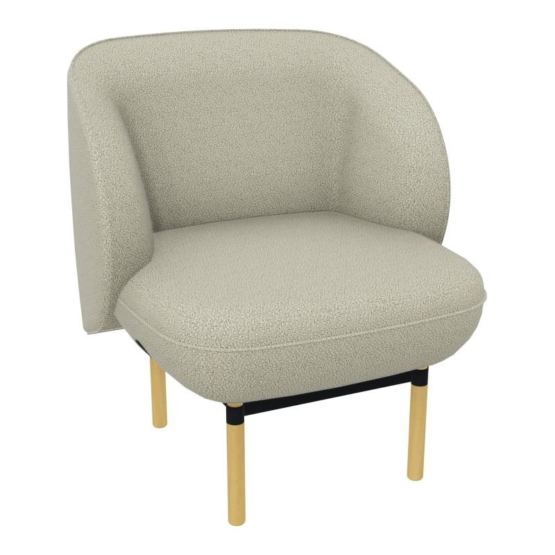 ASSISE MARGOT 1 PL L69,2XH78,4XP66CM - ASSISE A2 - DOS. A2 - PIET. ZP/MS - VERSION EU