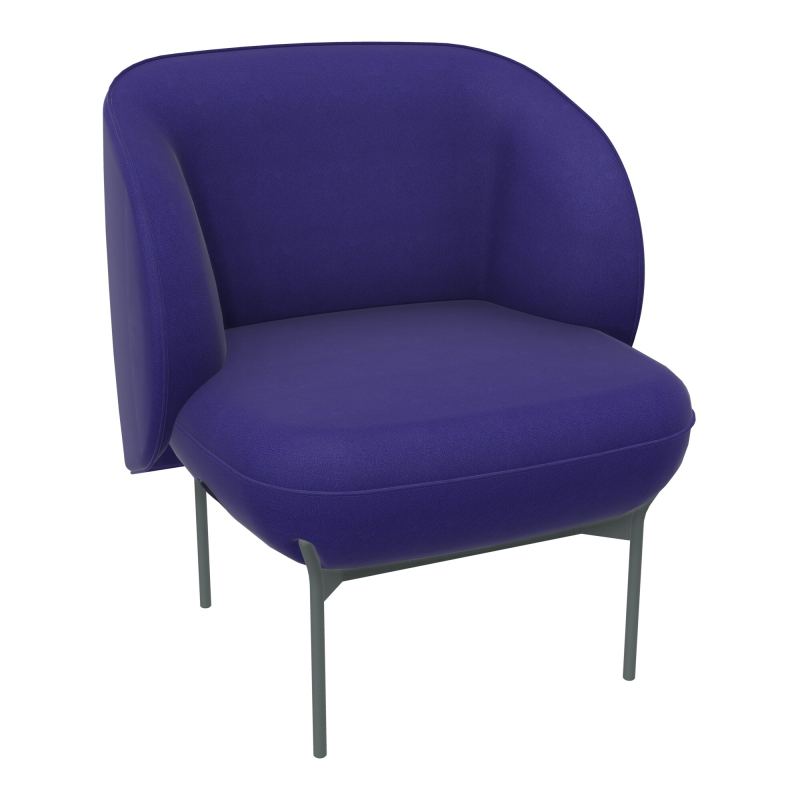 ASSISE MARGOT 1 PL L69,2XH78,4XP66CM - ASSISE A3 - DOS. A3 - PIET. SU - VERSION EU