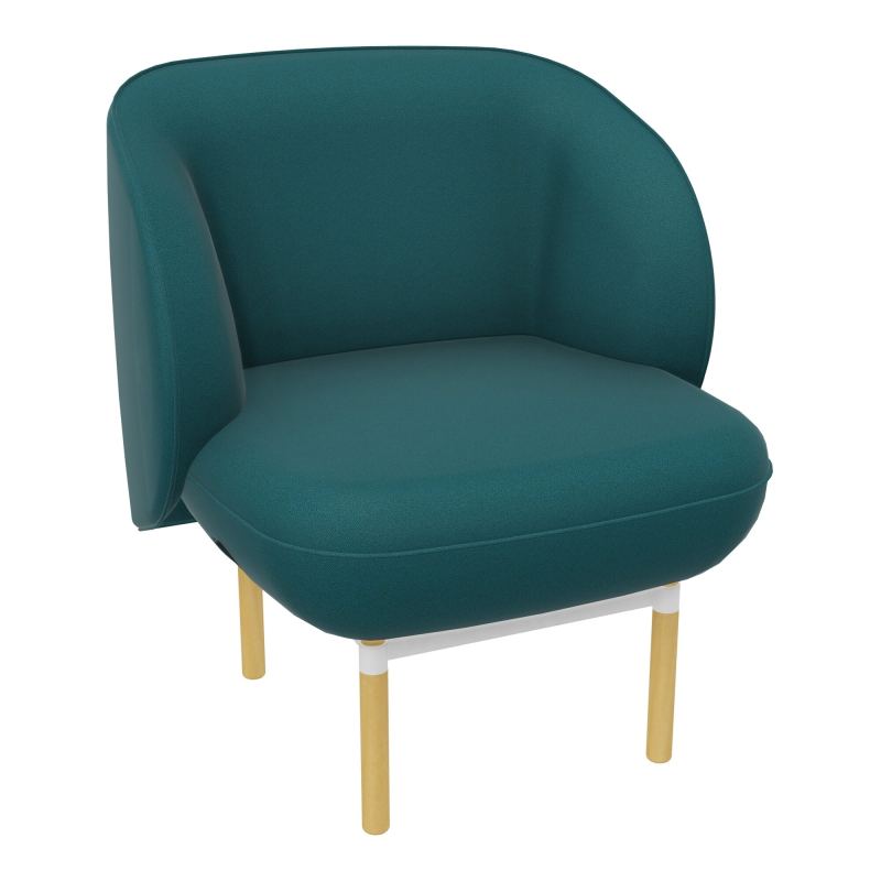 ASSISE MARGOT 1 PL L69,2XH78,4XP66CM - ASSISE A4 - DOS. A4 - PIET. ZO/MS - VERSION EU