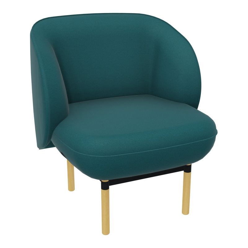 ASSISE MARGOT 1 PL L69,2XH78,4XP66CM - ASSISE A4 - DOS. A4 - PIET. ZP/MS - VERSION EU