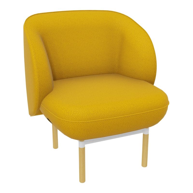 ASSISE MARGOT 1 PL L69,2XH78,4XP66CM - ASSISE A5 - DOS. A5 - PIET. ZO/MS - VERSION EU
