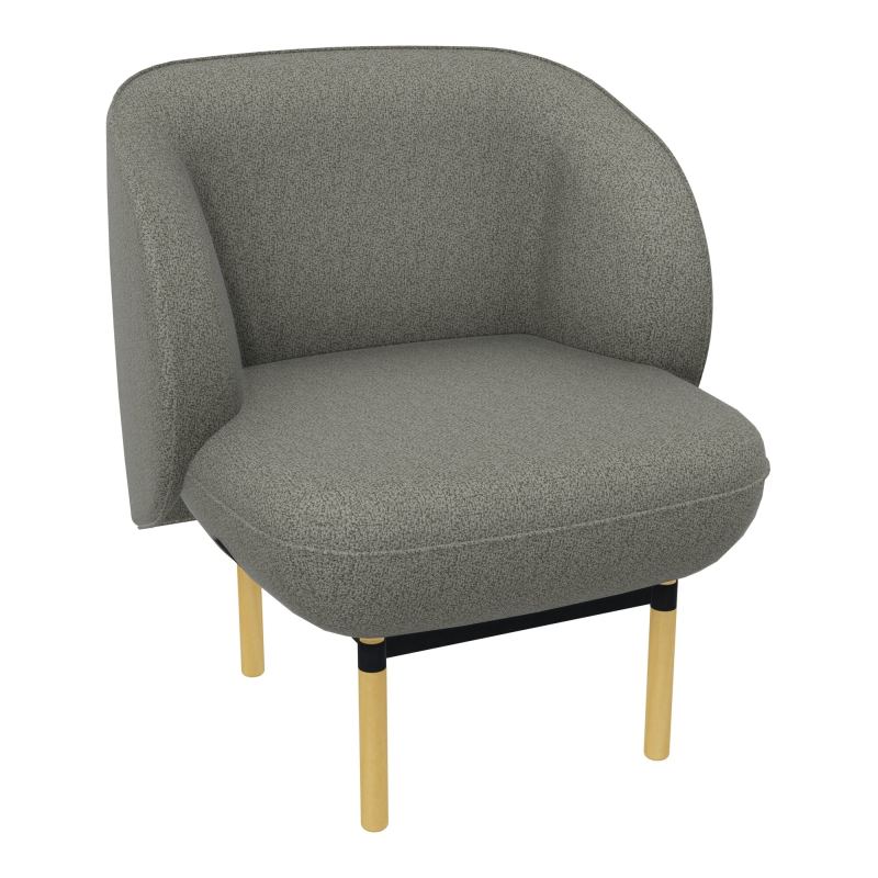 ASSISE MARGOT 1 PL L69,2XH78,4XP66CM - ASSISE B1 - DOS. B1 - PIET. ZP/MS - VERSION EU