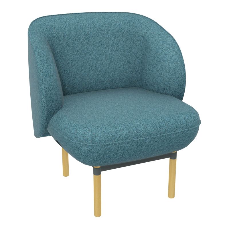 ASSISE MARGOT 1 PL L69,2XH78,4XP66CM - ASSISE B4 - DOS. B4 - PIET. SU/MS - VERSION EU