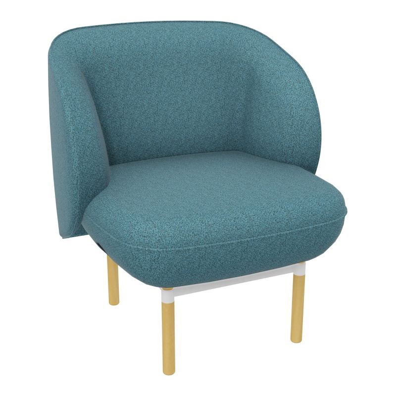ASSISE MARGOT 1 PL L69,2XH78,4XP66CM - ASSISE B4 - DOS. B4 - PIET. ZO/MS - VERSION EU