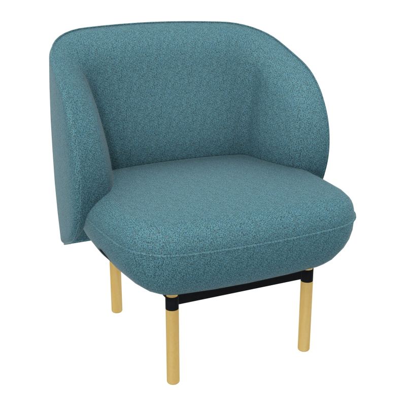 ASSISE MARGOT 1 PL L69,2XH78,4XP66CM - ASSISE B4 - DOS. B4 - PIET. ZP/MS - VERSION EU