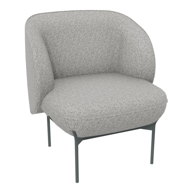 ASSISE MARGOT 1 PL L69,2XH78,4XP66CM - ASSISE B5 - DOS. B5 - PIET. SU - VERSION EU