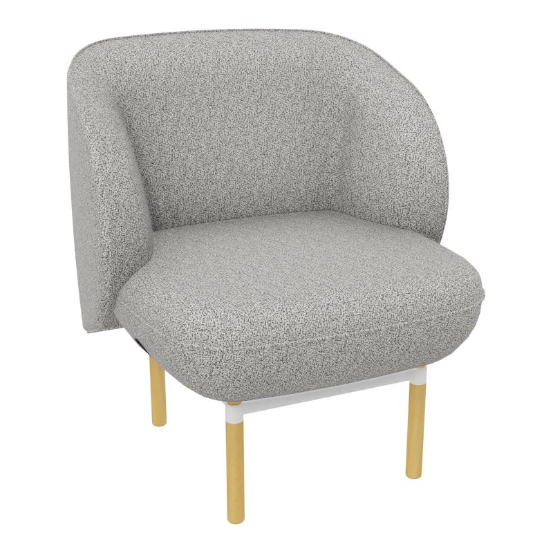ASSISE MARGOT 1 PL L69,2XH78,4XP66CM - ASSISE B5 - DOS. B5 - PIET. ZO/MS - VERSION EU