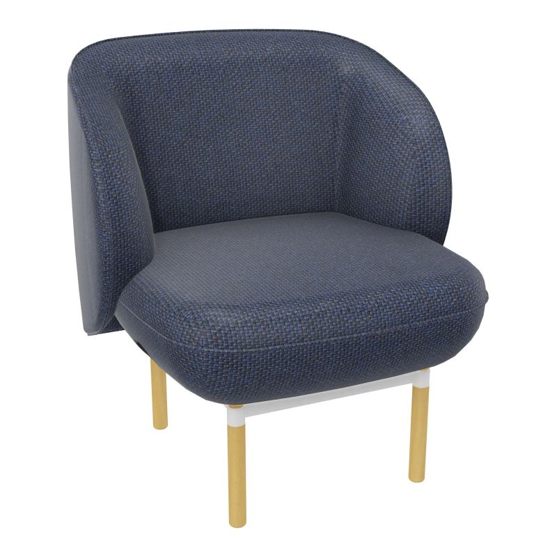 ASSISE MARGOT 1 PL L69,2XH78,4XP66CM - ASSISE  - DOS.  - PIET.  - VERSION EU T5 T5 ZO MS
