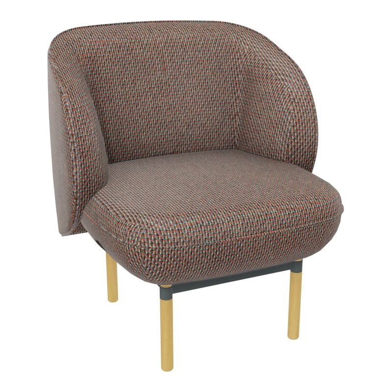 ASSISE MARGOT 1 PL L69,2XH78,4XP66CM - ASSISE  - DOS.  - PIET.  - VERSION EU T6 T6 SU MS