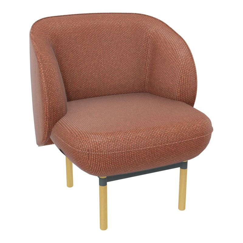ASSISE MARGOT 1 PL L69,2XH78,4XP66CM - ASSISE  - DOS.  - PIET.  - VERSION EU T7 T7 SU MS