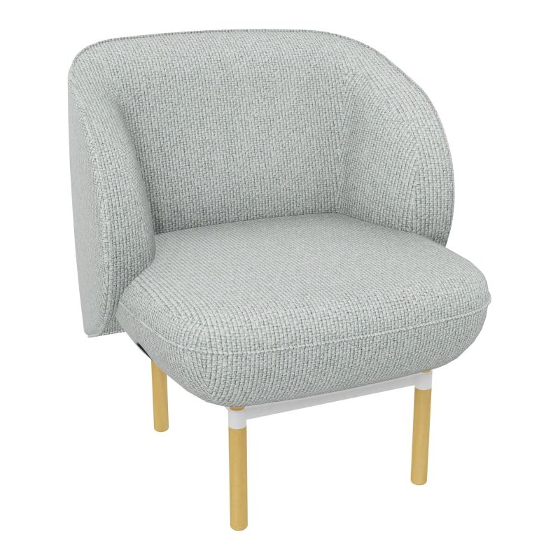 ASSISE MARGOT 1 PL L69,2XH78,4XP66CM - ASSISE  - DOS.  - PIET.  - VERSION EU T8 T8 ZO MS