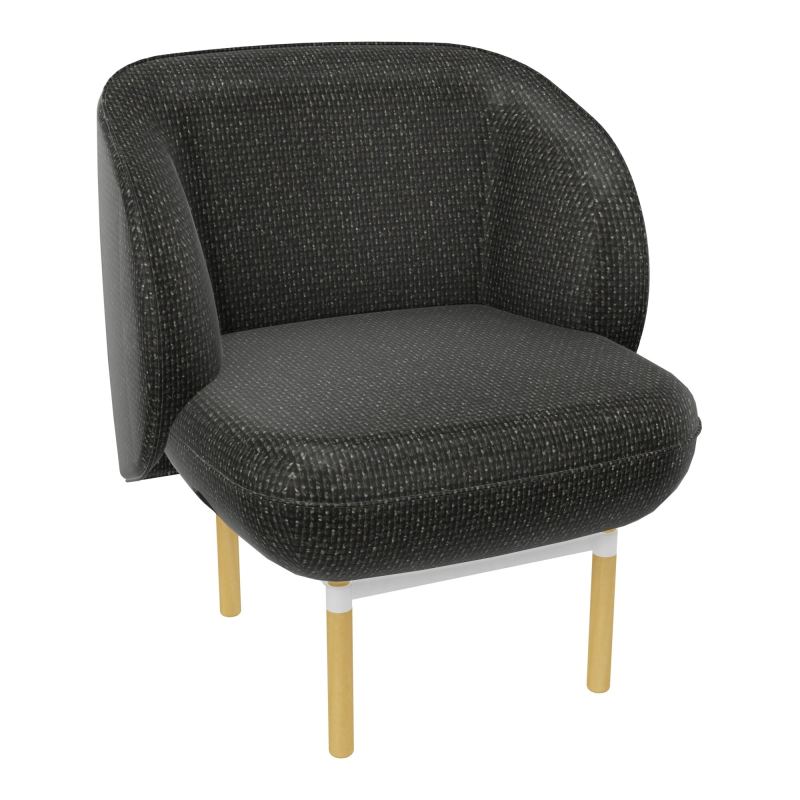 ASSISE MARGOT 1 PL L69,2XH78,4XP66CM - ASSISE  - DOS.  - PIET.  - VERSION EU T9 T9 ZO MS