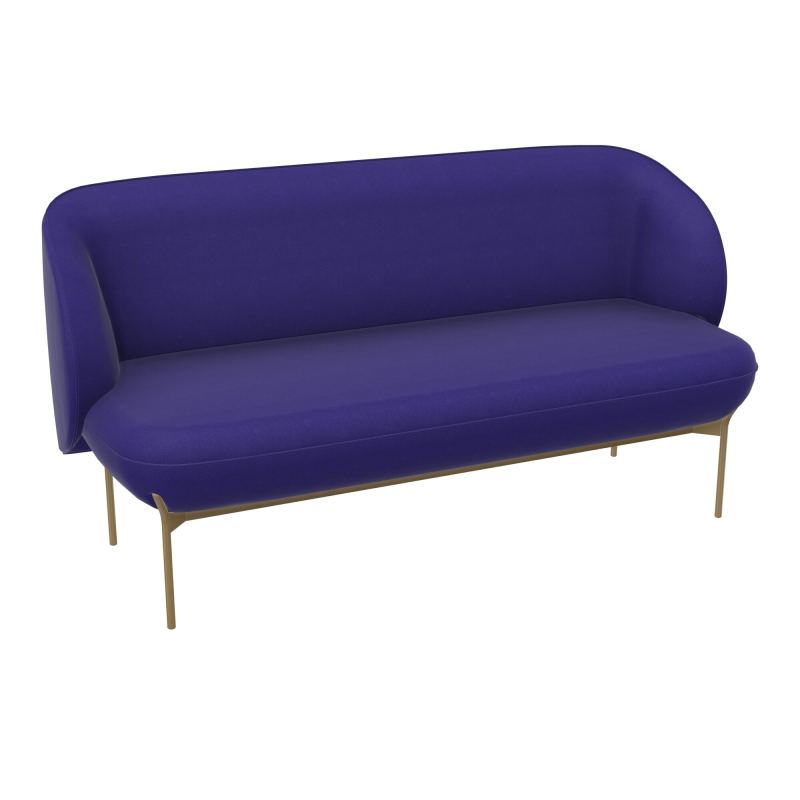 ASSISE MARGOT 2 PL L155,4XH78,4XP66CM - ASSISE A3 - DOS. A3 - PIET. Z3