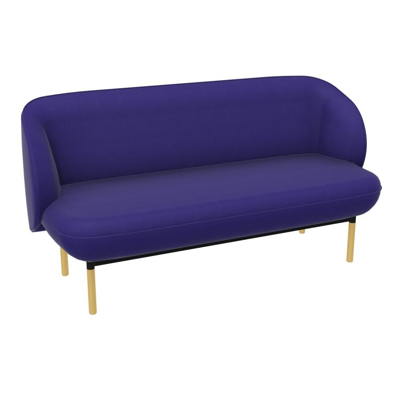 ASSISE MARGOT 2 PL L155,4XH78,4XP66CM - ASSISE A3 - DOS. A3 - PIET. ZP/MS