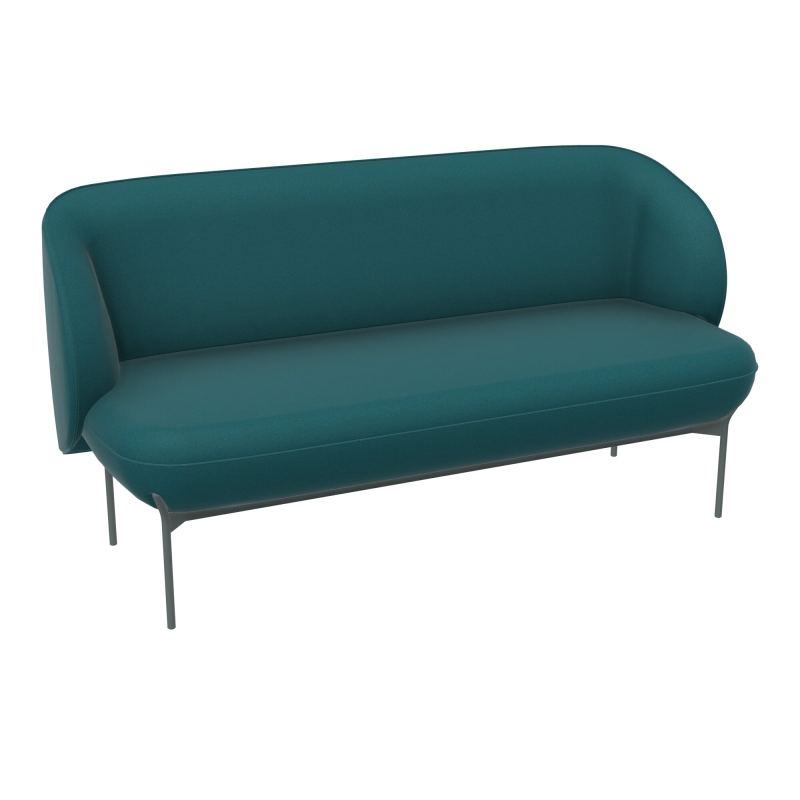 ASSISE MARGOT 2 PL L155,4XH78,4XP66CM - ASSISE A4 - DOS. A4 - PIET. SU