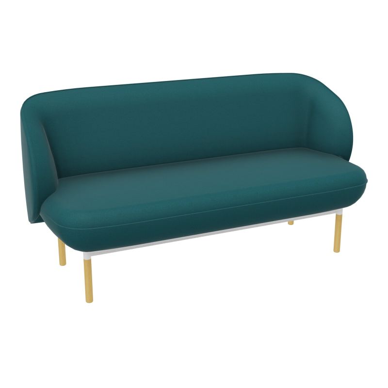 ASSISE MARGOT 2 PL L155,4XH78,4XP66CM - ASSISE A4 - DOS. A4 - PIET. ZO/MS