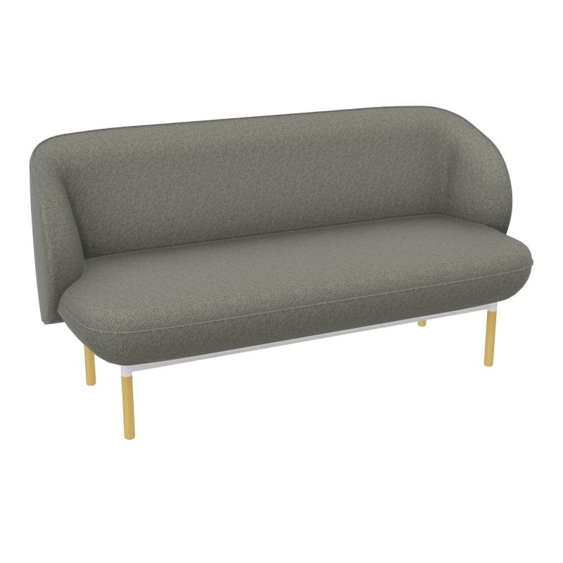 ASSISE MARGOT 2 PL L155,4XH78,4XP66CM - ASSISE B1 - DOS. B1 - PIET. ZO/MS