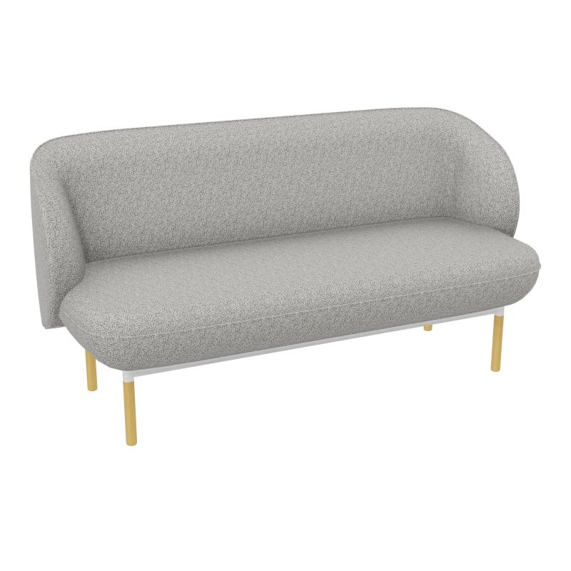 ASSISE MARGOT 2 PL L155,4XH78,4XP66CM - ASSISE B5 - DOS. B5 - PIET. ZO/MS
