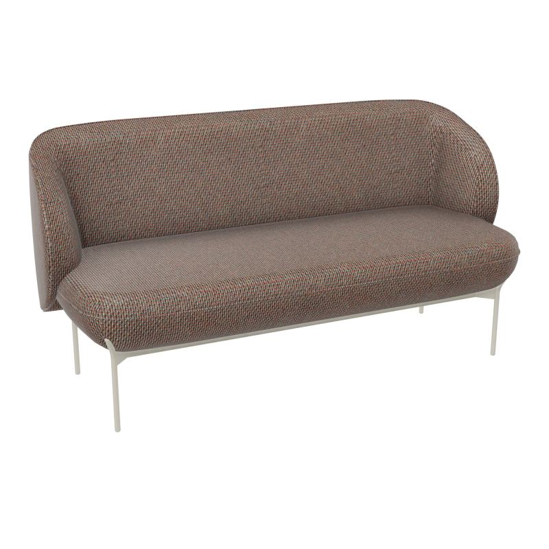 ASSISE MARGOT 2 PL L155,4XH78,4XP66CM - ASSISE  - DOS.  - PIET.  T6 T6 ZC