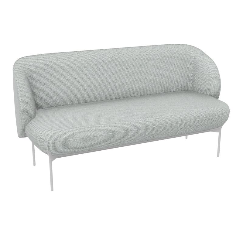 ASSISE MARGOT 2 PL L155,4XH78,4XP66CM - ASSISE  - DOS.  - PIET.  T8 T8 SD