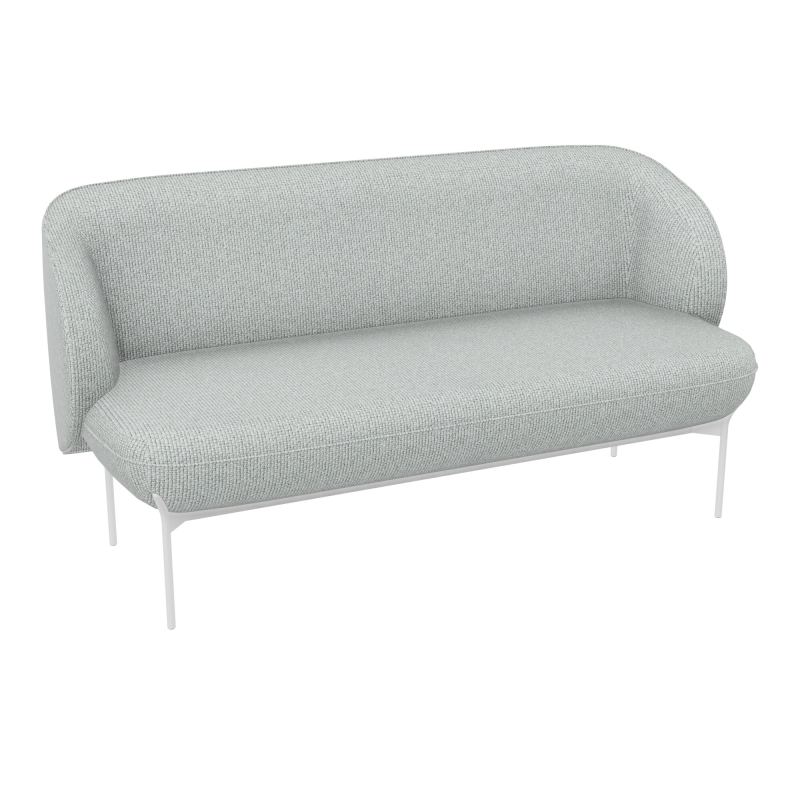 ASSISE MARGOT 2 PL L155,4XH78,4XP66CM - ASSISE  - DOS.  - PIET.  T8 T8 SO