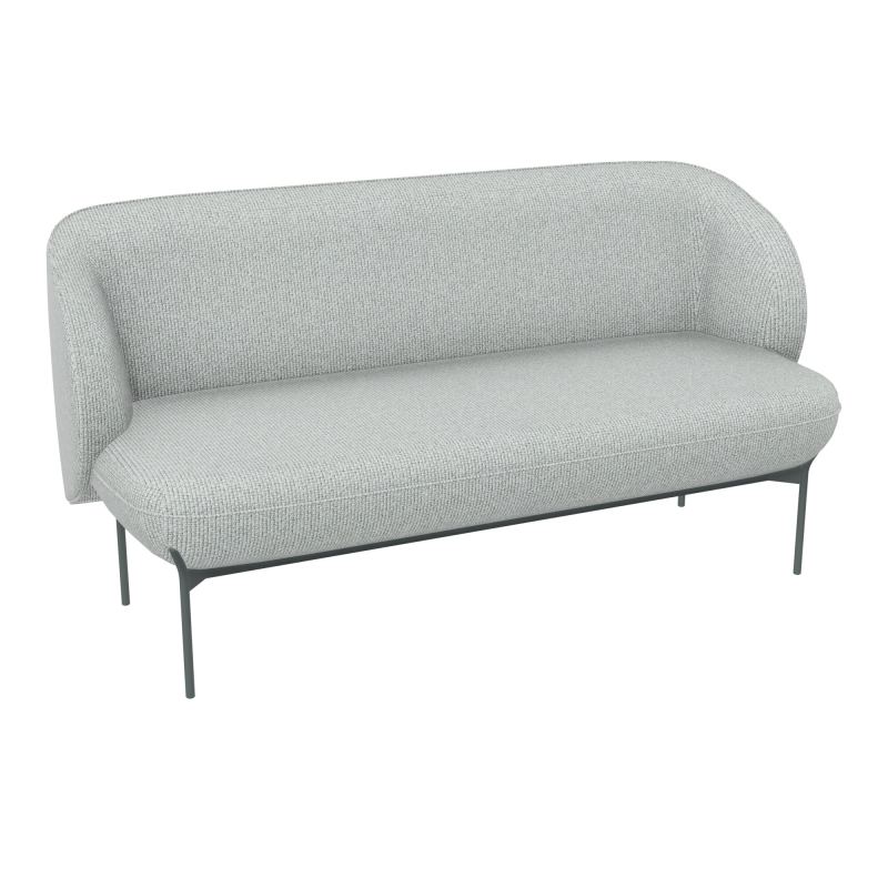 ASSISE MARGOT 2 PL L155,4XH78,4XP66CM - ASSISE  - DOS.  - PIET.  T8 T8 SU