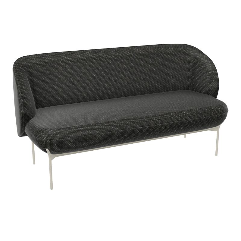 ASSISE MARGOT 2 PL L155,4XH78,4XP66CM - ASSISE  - DOS.  - PIET.  T9 T9 ZC