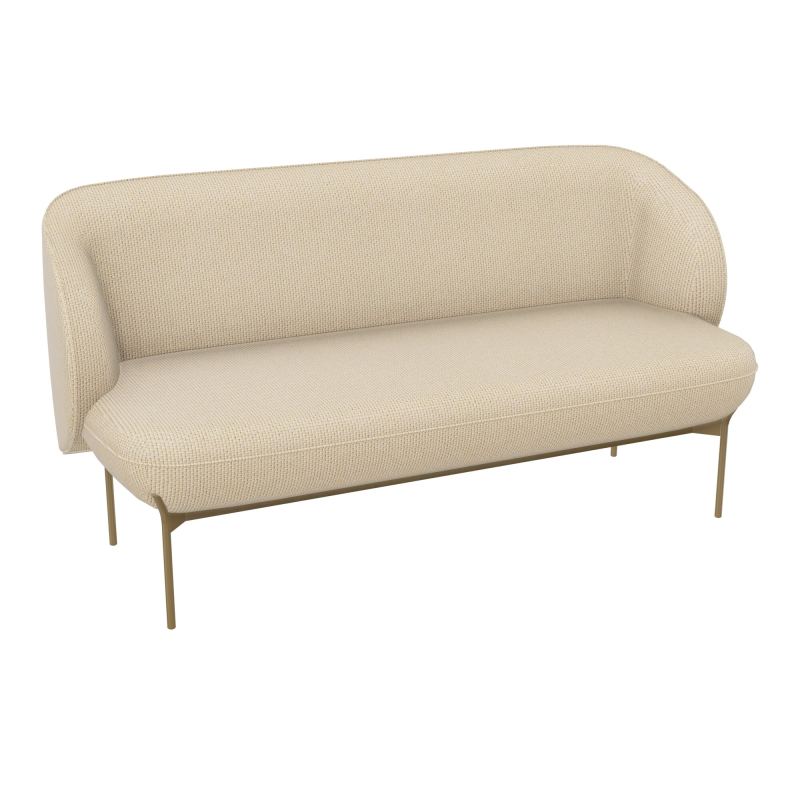 ASSISE MARGOT 2 PL L155,4XH78,4XP66CM - ASSISE  - DOS.  - PIET.  TL TL Z3