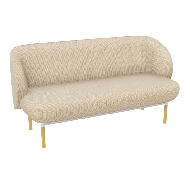 ASSISE MARGOT 2 PL L155,4XH78,4XP66CM - ASSISE  - DOS.  - PIET.  TL TL ZO MS