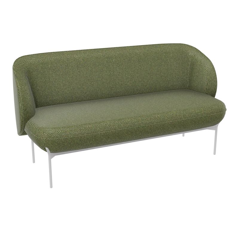 ASSISE MARGOT 2 PL L155,4XH78,4XP66CM - ASSISE  - DOS.  - PIET.  TU TU SD
