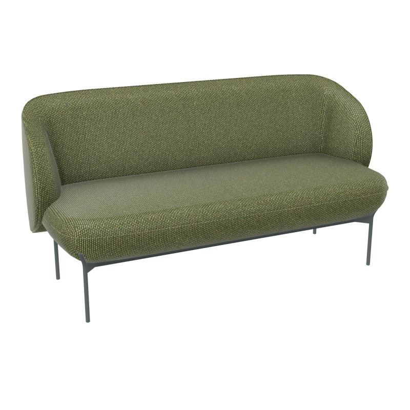 ASSISE MARGOT 2 PL L155,4XH78,4XP66CM - ASSISE  - DOS.  - PIET.  TU TU SU