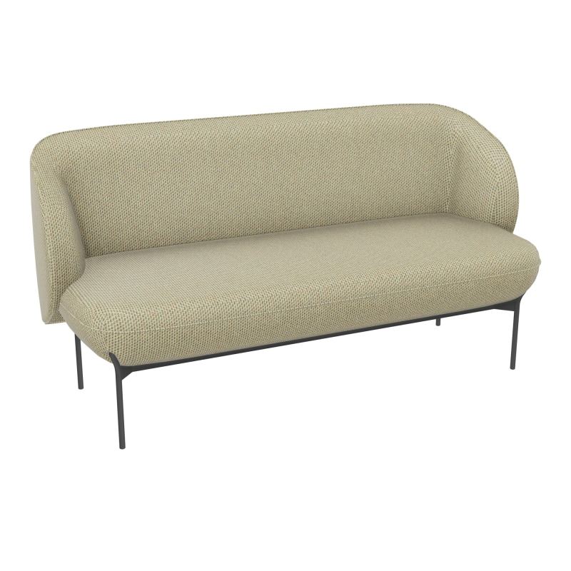 ASSISE MARGOT 2 PL L155,4XH78,4XP66CM - ASSISE  - DOS.  - PIET.  TZ TZ SC