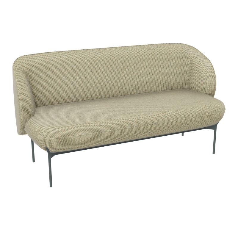 ASSISE MARGOT 2 PL L155,4XH78,4XP66CM - ASSISE  - DOS.  - PIET.  TZ TZ SU