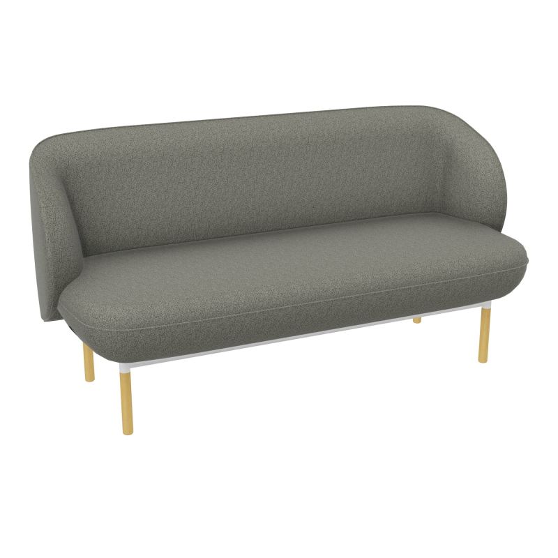 ASSISE MARGOT 2 PL L155,4XH78,4XP66CM - ASSISE  - DOS.  - PIET.  - VERSION EUB1 B1 ZO MS