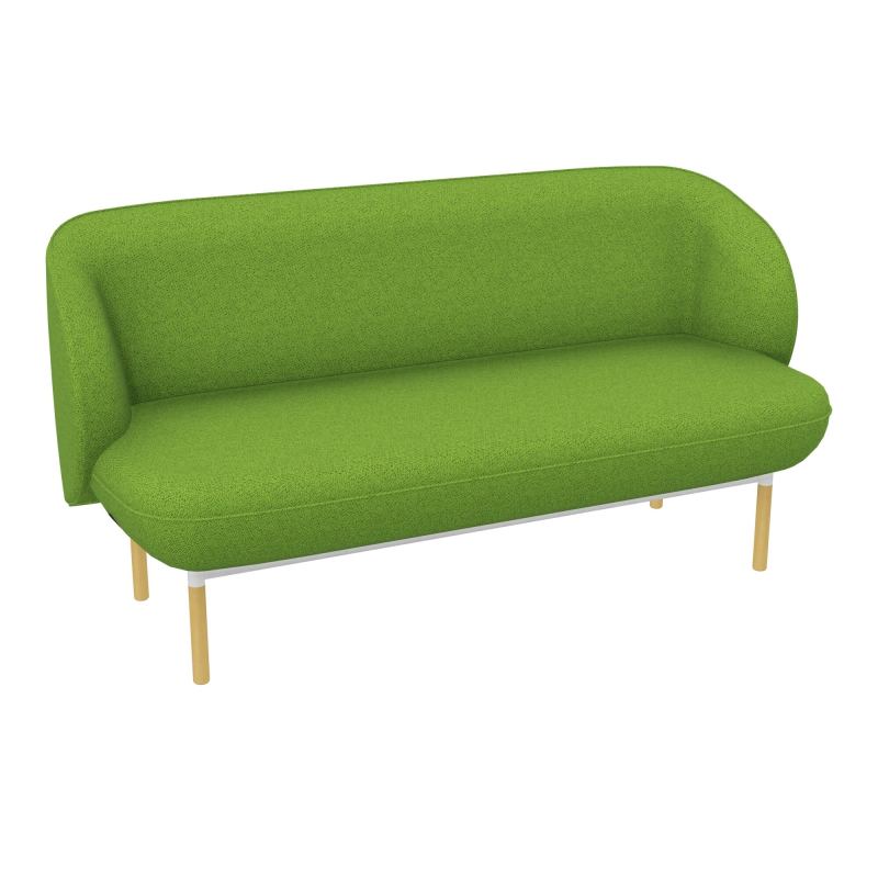 ASSISE MARGOT 2 PL L155,4XH78,4XP66CM - ASSISE  - DOS.  - PIET.  - VERSION EUBK BK ZO MS