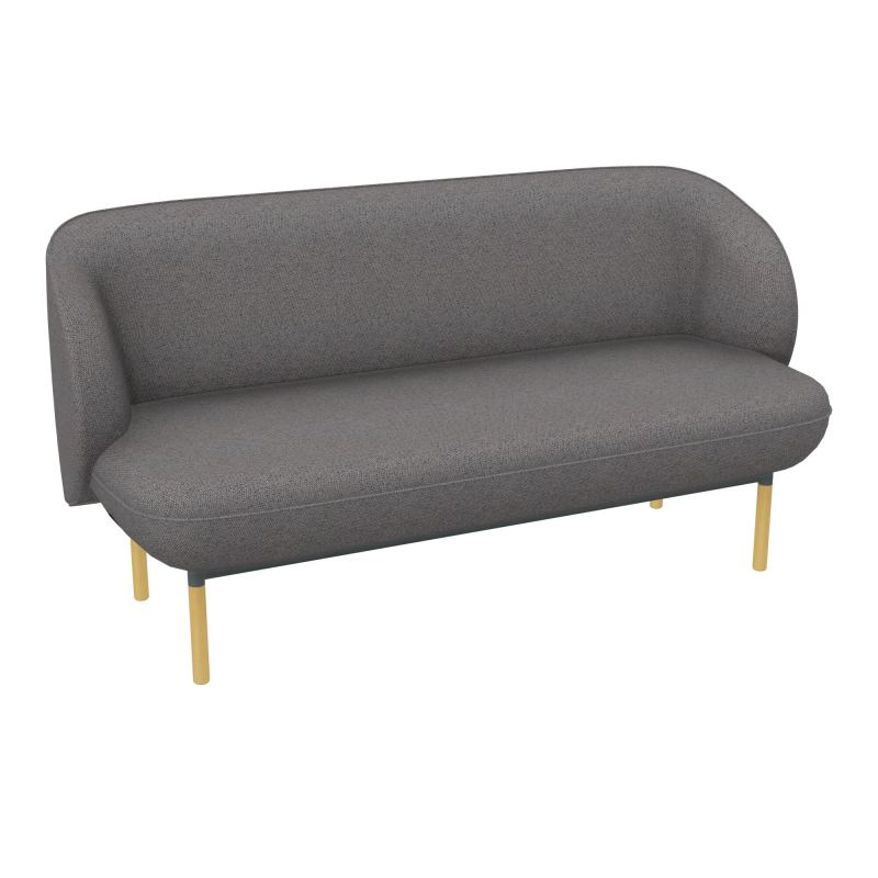 ASSISE MARGOT 2 PL L155,4XH78,4XP66CM - ASSISE  - DOS.  - PIET.  - VERSION EUBN BN SU MS