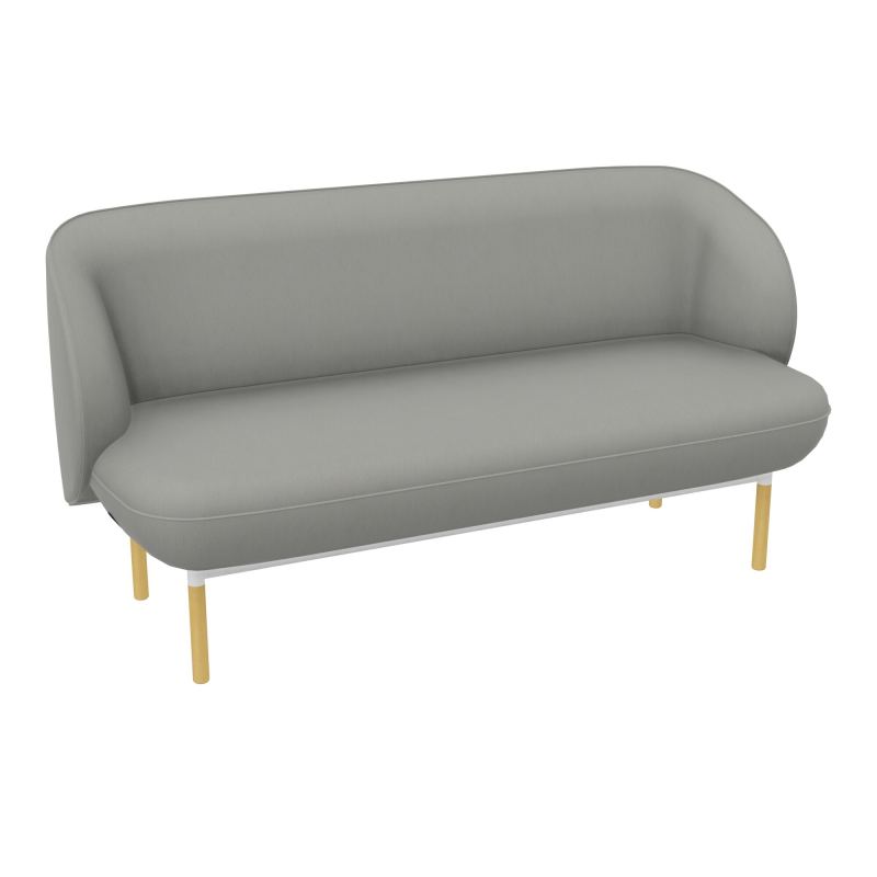 ASSISE MARGOT 2 PL L155,4XH78,4XP66CM - ASSISE  - DOS.  - PIET.  - VERSION EUCA CA ZO MS