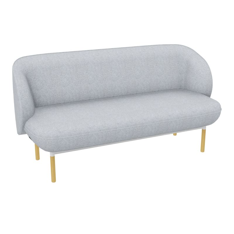 ASSISE MARGOT 2 PL L155,4XH78,4XP66CM - ASSISE  - DOS.  - PIET.  - VERSION EUDA DA ZO MS