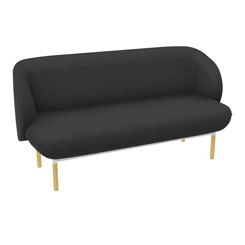 ASSISE MARGOT 2 PL L155,4XH78,4XP66CM - ASSISE  - DOS.  - PIET.  - VERSION EUDB DB ZO MS