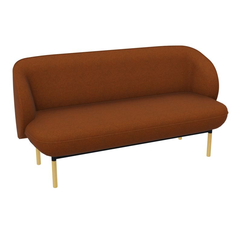 ASSISE MARGOT 2 PL L155,4XH78,4XP66CM - ASSISE  - DOS.  - PIET.  - VERSION EUDZ DZ ZP MS