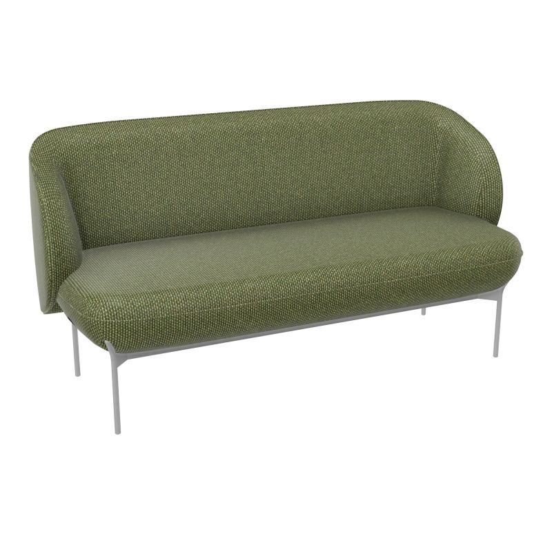 ASSISE MARGOT 2 PL L155,4XH78,4XP66CM - ASSISE  - DOS.  - PIET.  - VERSION EU TU TU SA