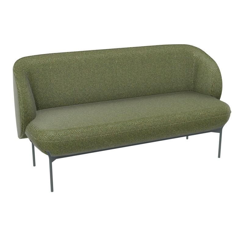 ASSISE MARGOT 2 PL L155,4XH78,4XP66CM - ASSISE  - DOS.  - PIET.  - VERSION EU TU TU SU
