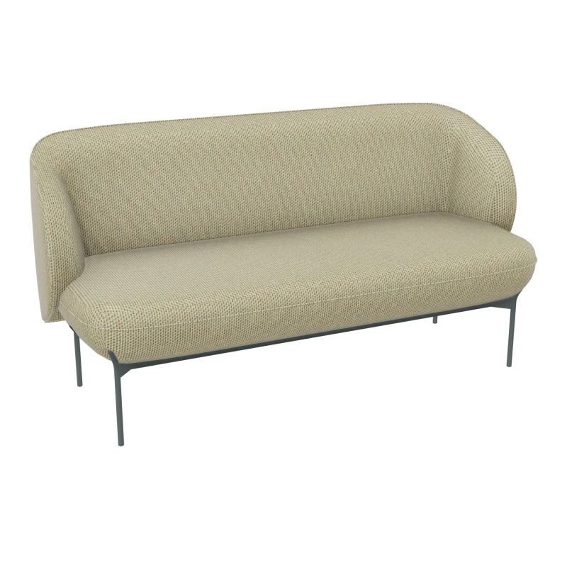 ASSISE MARGOT 2 PL L155,4XH78,4XP66CM - ASSISE  - DOS.  - PIET.  - VERSION EU TZ TZ SU