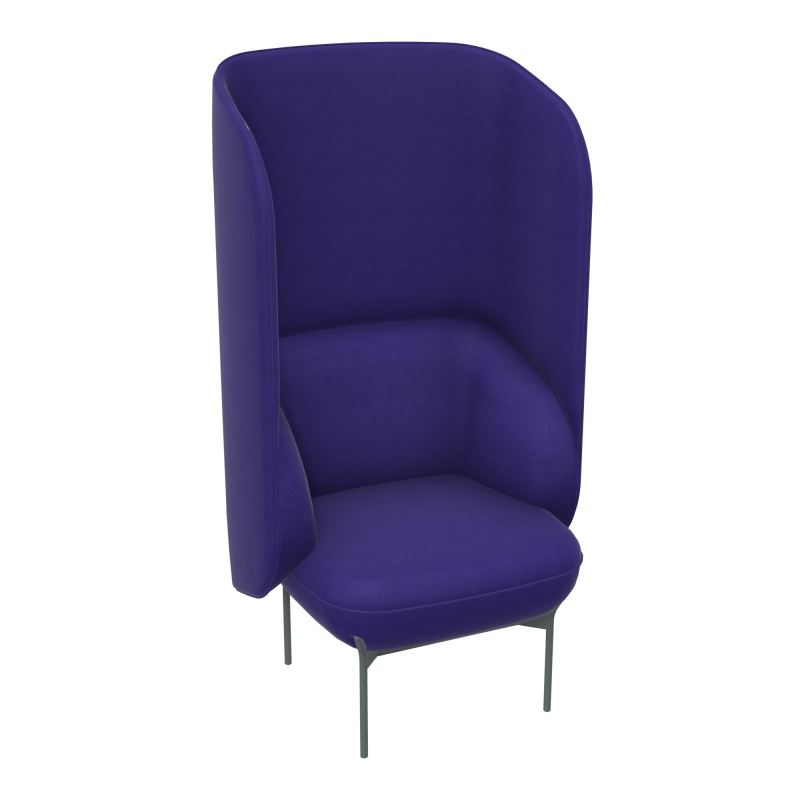 FAUT. SILENCE MARGOT 1 PL L74,2XH140XP66CM - ASSISE A3 - DOS. A3 - PIET. SU